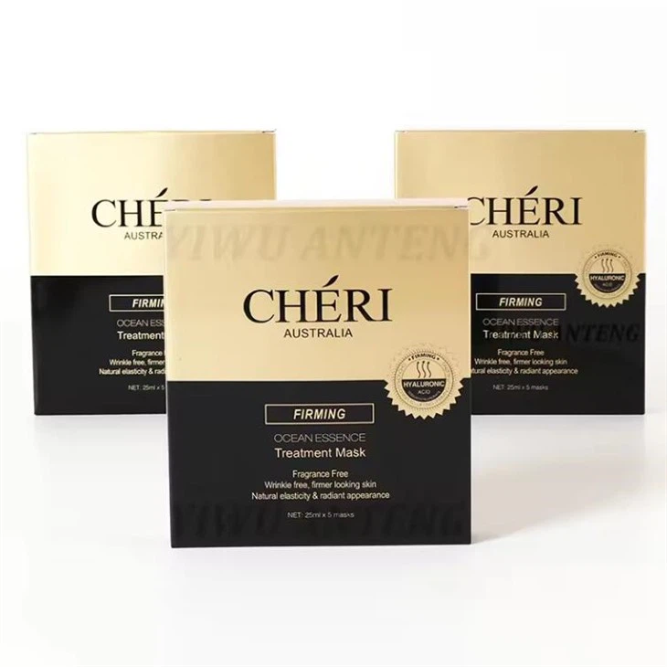 Foldable Skin Care Boxes For Sheet Face Mask Packaging